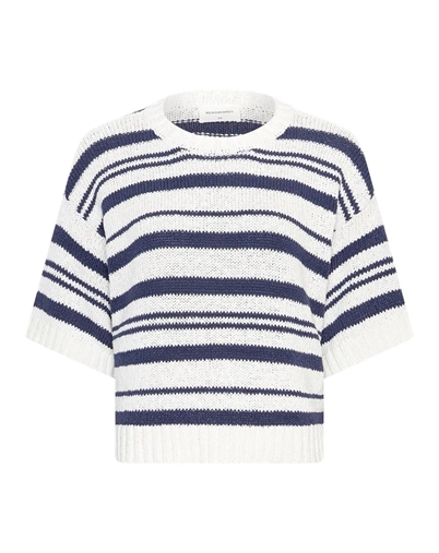 MSCH Copenhagen - MSCHHannalie 2/4 Pullover - Egret/Oceana